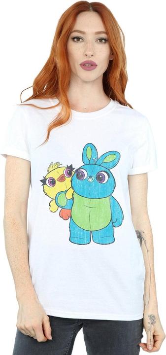 Image du produit Disney - T-shirt TOY STORY DUCKY AND BUNNY DISTRESSED POSE - Femme (M)