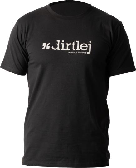 Actual product image dirtlej Casual T-shirt, black/grey, L (L)