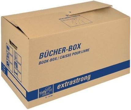 Produktbild Dinkhauser Kartonagen 5 tidyPac Umzugskartons Bücher-Box (58 x 30 x 34 cm)