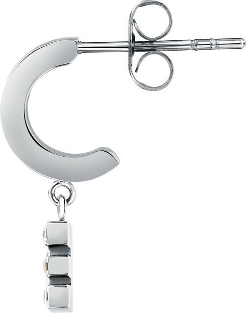 Produktbild La Petite Story - Single steel earring "E" LPS02AQM73 (Edelstahl)