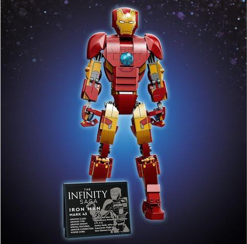 Produktbild LEGO Iron Man Figur (76206, LEGO Marvel)