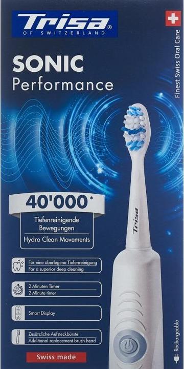 Actual product image Trisa sonic performance (Sonic toothbrush)