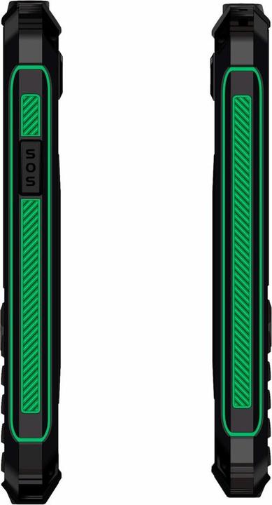 Actual product image Evolveo StrongPhone W4, vodot??sn?? odoln?? Dual SIM phone,??erno-zelen?? (2.80", 2 Mpx, 2G)