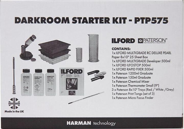 Actual product image Ilford Starter Kit Image Development (Other Chemistry)