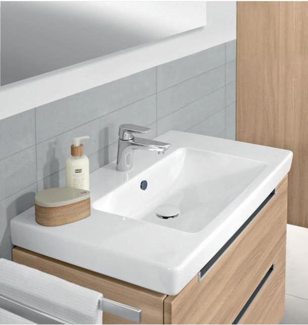 Actual product image Villeroy & Boch V&B Valve Push-Open Ceramic white