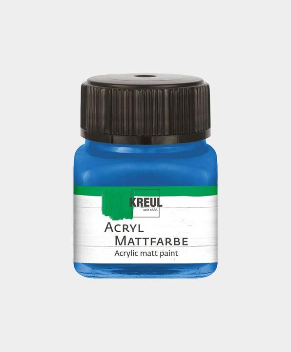 Produktbild Kreul Acryl Mattfarbe, 20 ml (Enzianblau, 20 ml)