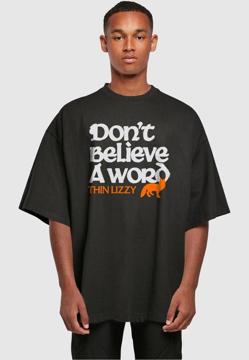 Image du produit Merchcode Thin Lizzy - Dont Believe A Word Fox Huge Tee - 160171 (XXL)