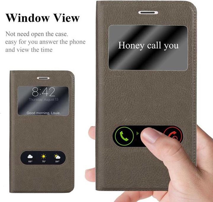 Produktbild Cadorabo Book mit View Doppelfenster Cover (Huawei Mate 9 Lite, Honor 6X, Huawei GR5)