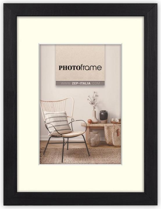 Productafbeelding ZEP Fotolijst V4557B Malmo Zwart 9x13 / 13x18 cm (13 x 18 cm, 9 x 13 cm)