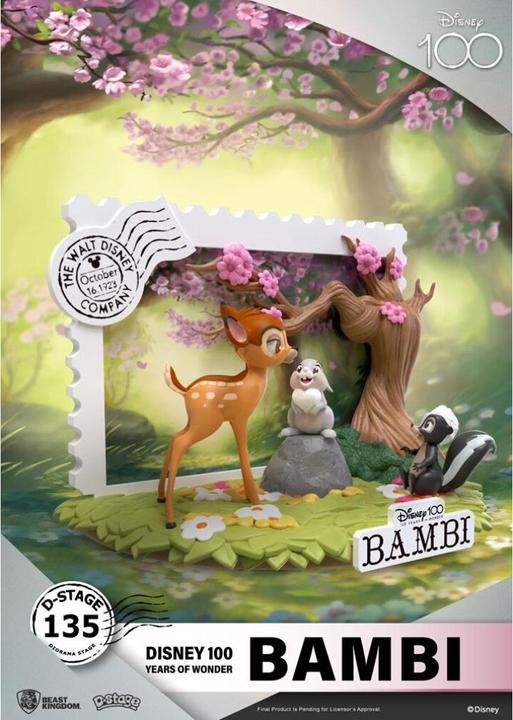 Produktbild Beast Kingdom Disney 100th Anniversary D-Stage PVC Diorama Bambi 12 cm