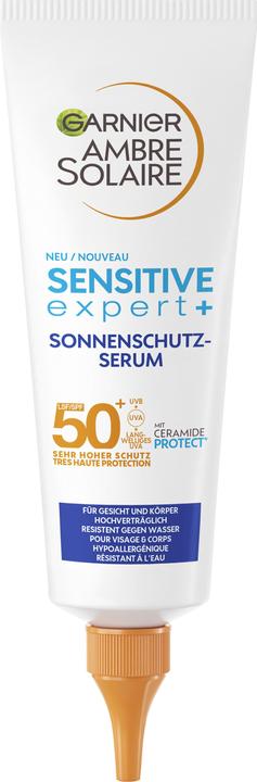Produktbild Garnier Ambre Solaire Sensitive Adult (Sonnencreme Gesicht, SPF 50, 125 ml, 161 g)