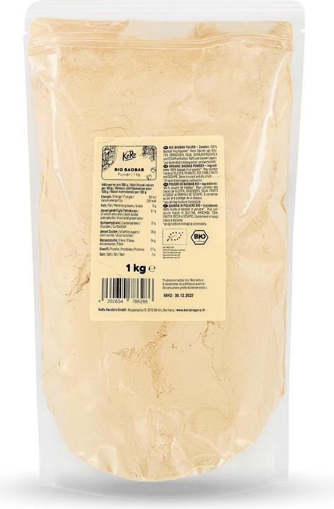 Immagine prodotto KoRo Polpa di baobab biologica essiccata (1000 g)