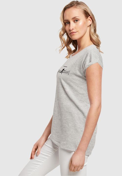 Produktbild Merchcode Ladies Tennis Round 1 Extended Shoulder Tee - 116323 (S)