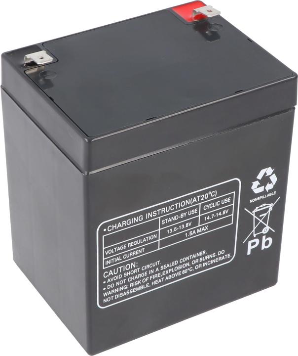 Produktbild Multipower MP1223H Hochstrom Blei-Akku mit Faston 6,3mm Steckkontakt (12V, 20 A)