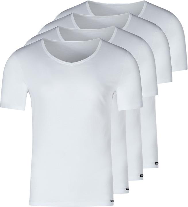 Skiny 4er Pack Unterhemd / Shirt Kurzarm Unterhemd / Shirt Kurzarm