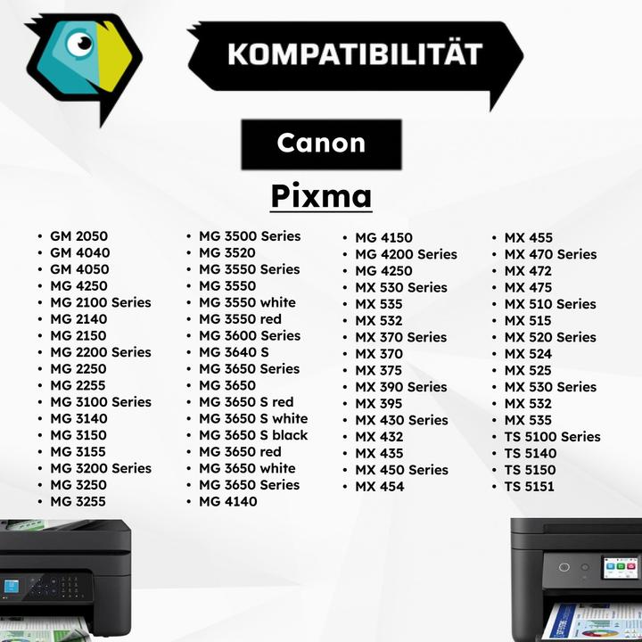 Image du produit Inkadoo Cartouches d'impression compatibles avec Canon 5222B005 / PG-540XL Cartouche de tête d'impression (CF)
