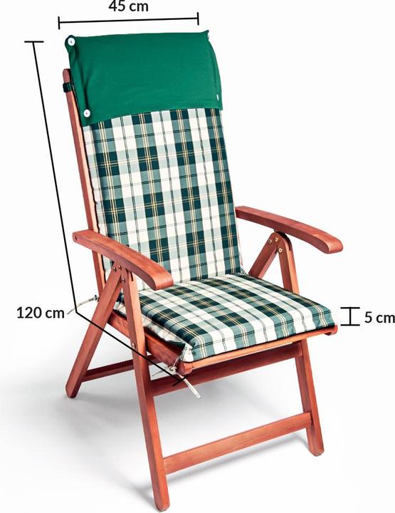 Immagine prodotto Detex Cuscino per sedia (120 x 45 x 5 cm)
