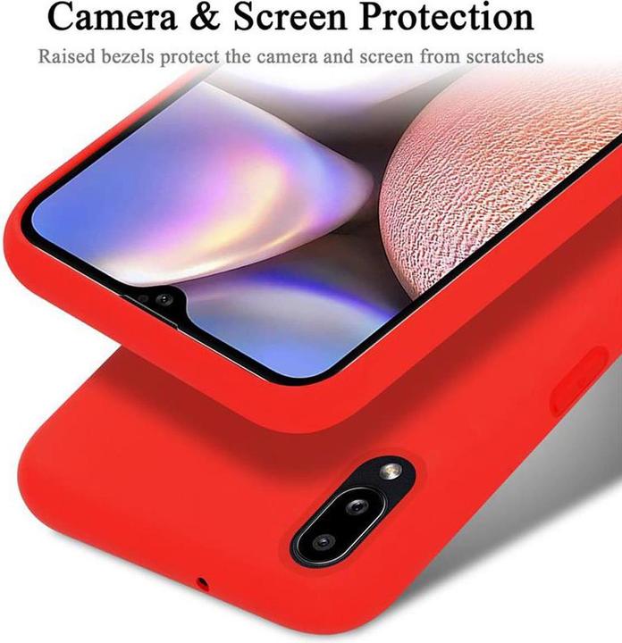 Actual product image Cadorabo TPU Liquid Silicone Case Cover (Samsung Galaxy A10s)