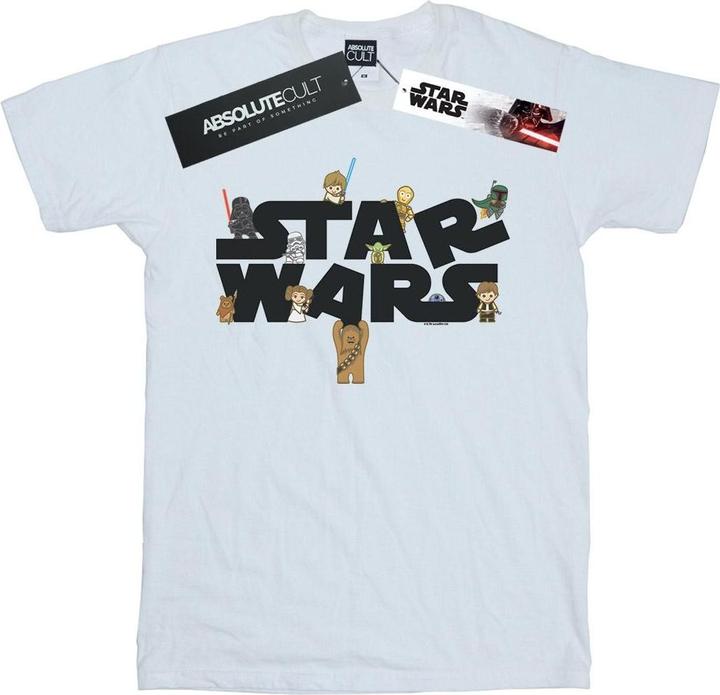 Immagine prodotto Star Wars Kiddie Logo Maglietta Ragazze (116)