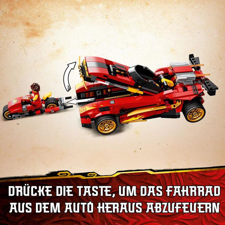 Immagine prodotto LEGO X-1 Ninja Supercar (71737, LEGO Ninjago)