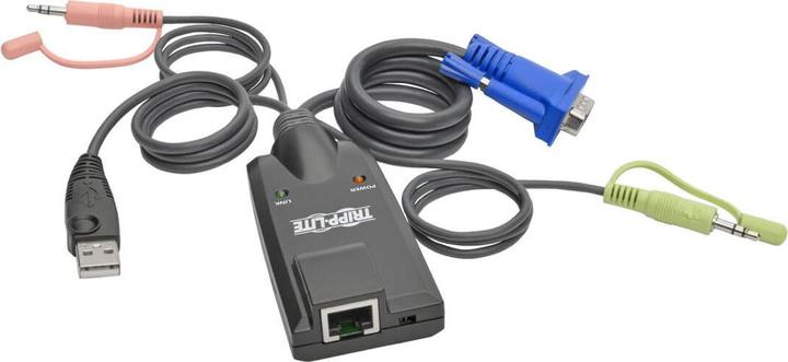 Image du produit Eaton Unité d'interface serveur USB NetDirector avec prise en charge des médias virtuels et audio B064-IPG