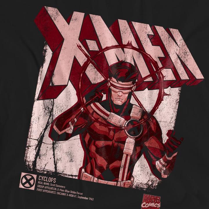 Immagine prodotto X-Men Maglietta Ciclope Infografica Adulto Unisex (XXL)