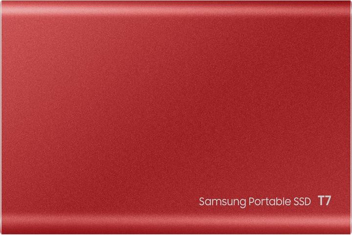 Image du produit Samsung Portable T7 Red (2000 Go)