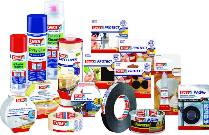 Image du produit tesa Film de masquage EASY COVER Premium pour les travaux de peinture, dérouleur inclus (550 mm)