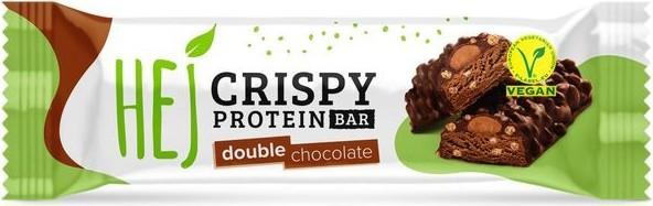 Immagine prodotto HEJ Nutrition Barretta croccante vegana Hej (45G) (Arachide, Cacao, Doppia arachide, Cioccolato, 1 pz., 45 g)