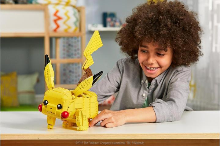 Actual product image Mega Construx Pokemon Jumbo Pikachu