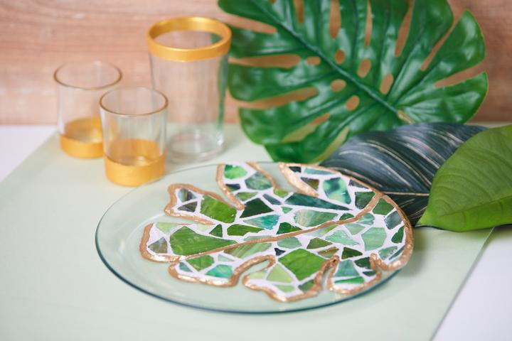 Image du produit VBS Assiette en verre, ronde (1 x, 25 cm)