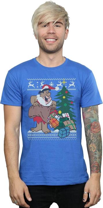 Image du produit The Flintstones - T-shirt CHRISTMAS FAIR ISLE - Homme (L)