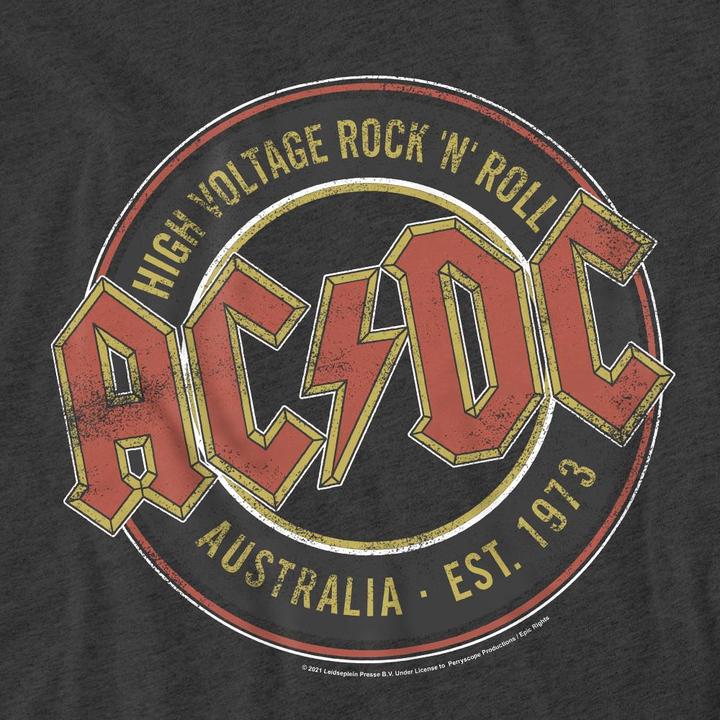 Actual product image AC/DC Unisex Adult Est. '73 T-Shirt (L)