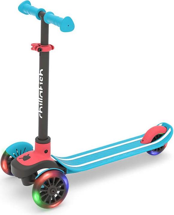 Chillafish Scotti GLOW 3-Rad Scooter mit Bremse und LED Lichter