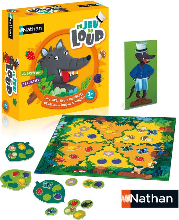 Image du produit Nathan Le jeu du loup Jeu de société Apprendre (Français)