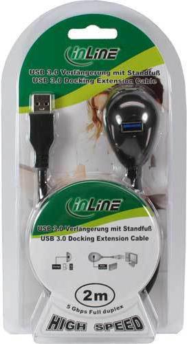 Image du produit InLine Extension USB 3.0 (2 m, USB 3.0)