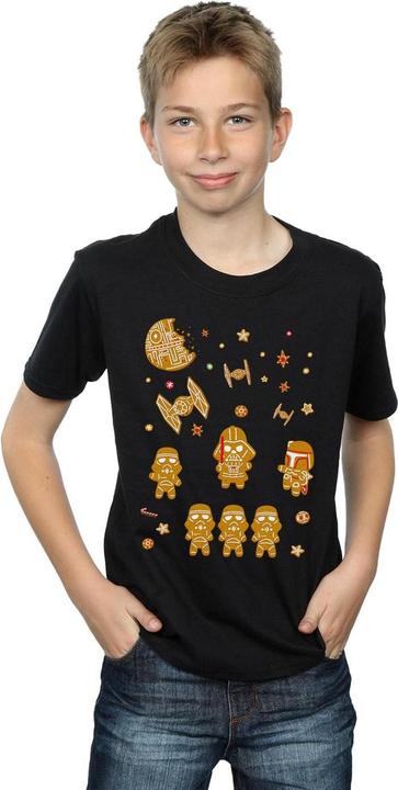 Immagine prodotto Star Wars Gingerbread Empire Maglietta Ragazzi (140, 146)