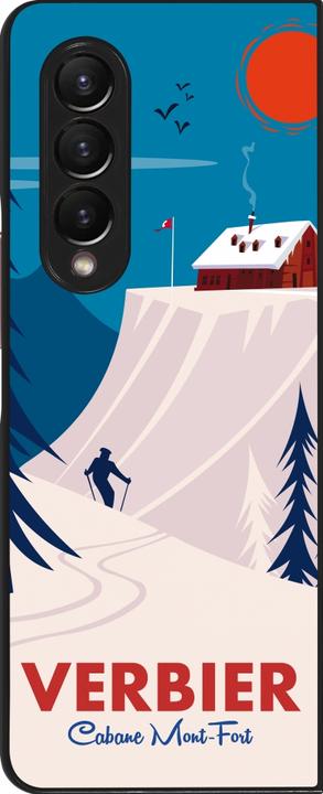 Actual product image PhoneLook Cover Verbier Cabane Mont-Fort (Samsung Galaxy Z Fold4)