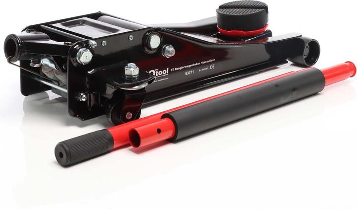 Actual product image Wiltec XPOtool manoeuvring jack hydraulic 3t 85-500mm jack double piston vehicle