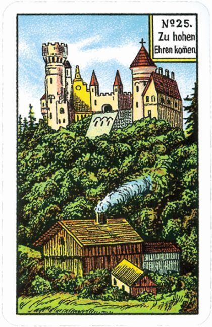 Actual product image Original Kipper fortune telling cards (German)