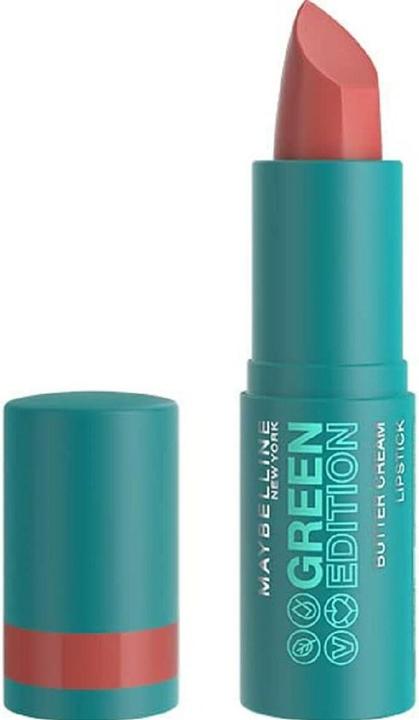 Maybelline New York Maybelline Green Edition Buttercream Lipstick 012 Shore 3.4 g (012 Shore)