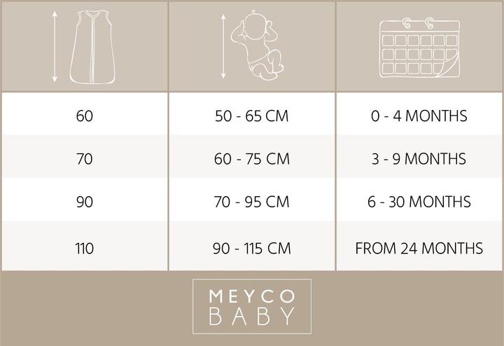 Produktbild Meyco Baby Stripe musselin (110 cm)