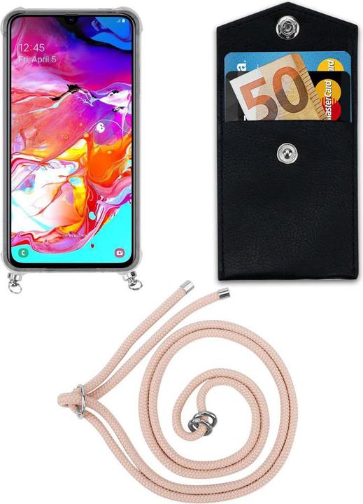 Produktbild Cadorabo TPU Handy Kette SILBER Cover