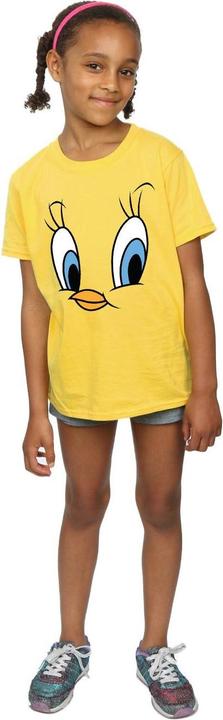 Immagine prodotto Looney Tunes Tweety Pie Face Maglietta Ragazze (140, 146)