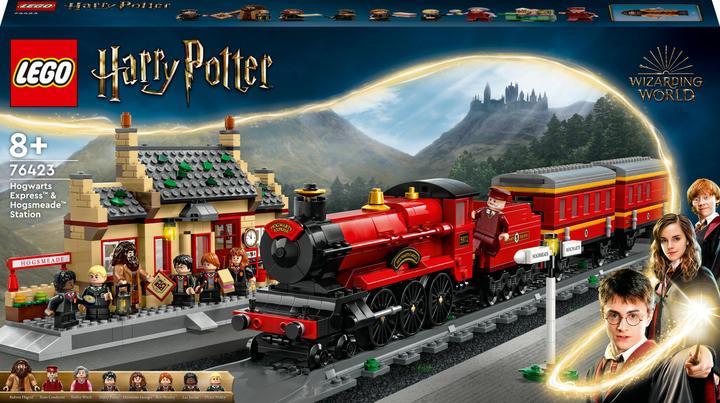Actual product image LEGO Harry Potter 76423 Le Poudlard Express et la Gare de Pré-au-Lard (76423, LEGO Harry Potter)