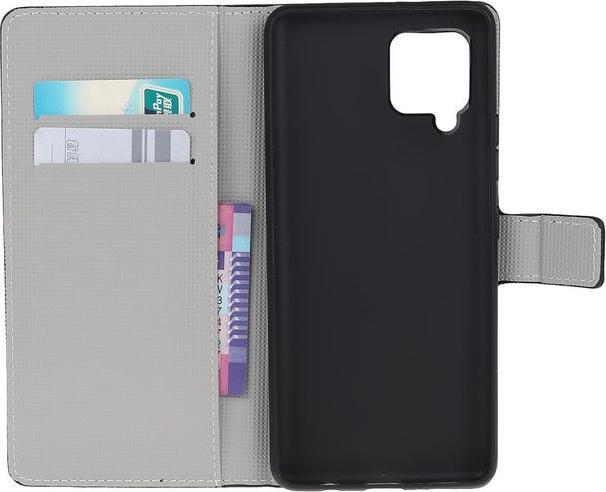 Actual product image MU Style Leather Bookcover Image Series (Samsung Galaxy A12)