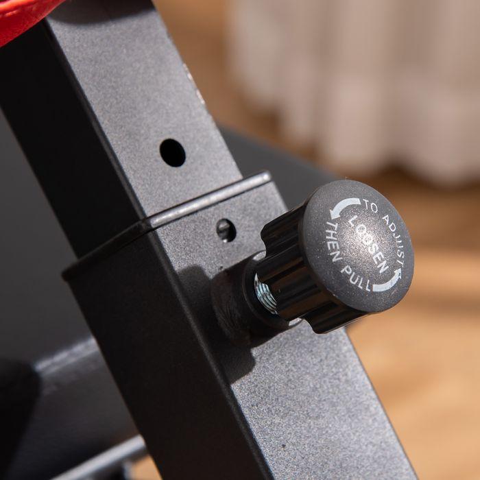 Actual product image Swisshandel24 Weight bench Fitness bench Incline bench Multifunction abdominal trainer Adjustable steel Black
