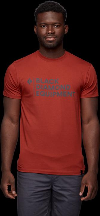 Actual product image Black Diamond M Stacked Logo Tee (XS)