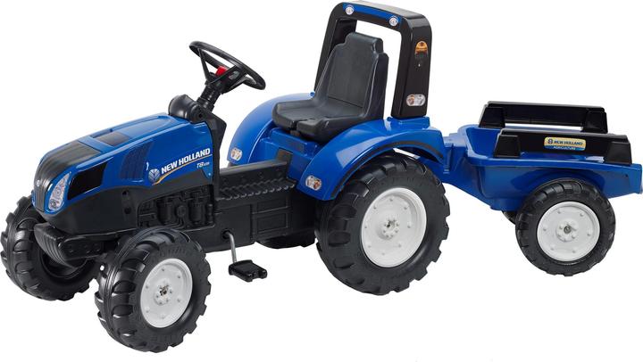Actual product image Falk Toys New Holland tractor + trailer M