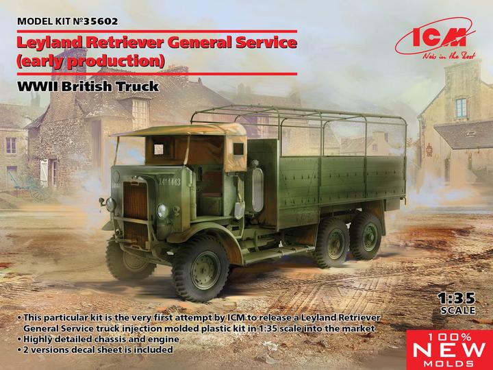 Produktbild ICM Leyland Retriever General Service (early production), WWII British Truck